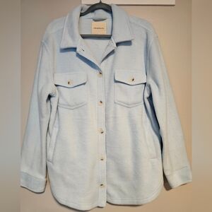 Thread & Supply Soft Blue Shacket Size Large